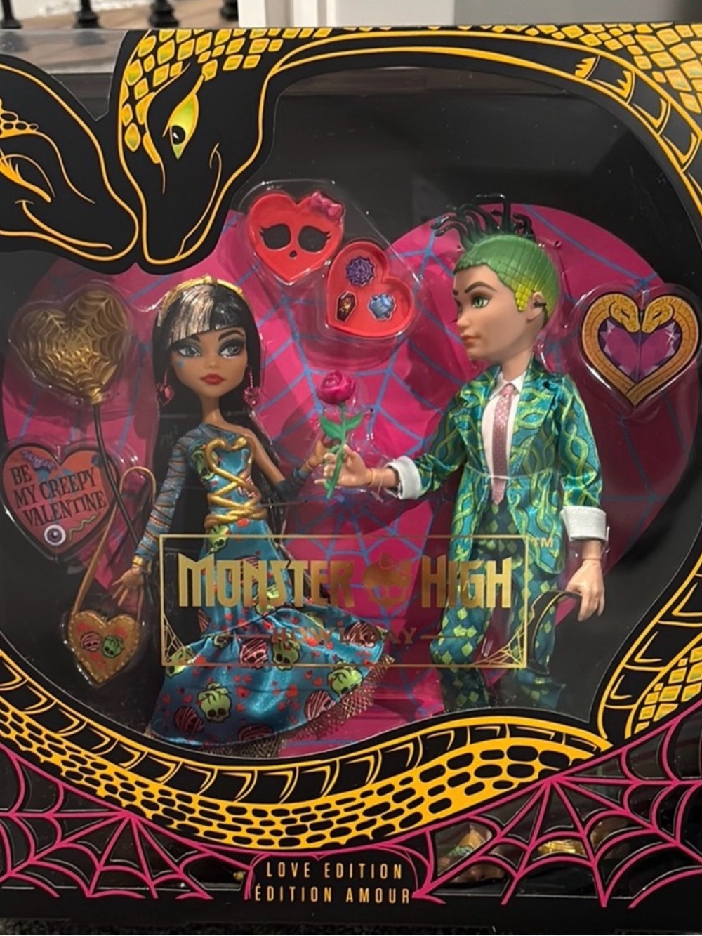 Monster High Love Edition Dolls- Cleo & Deuce